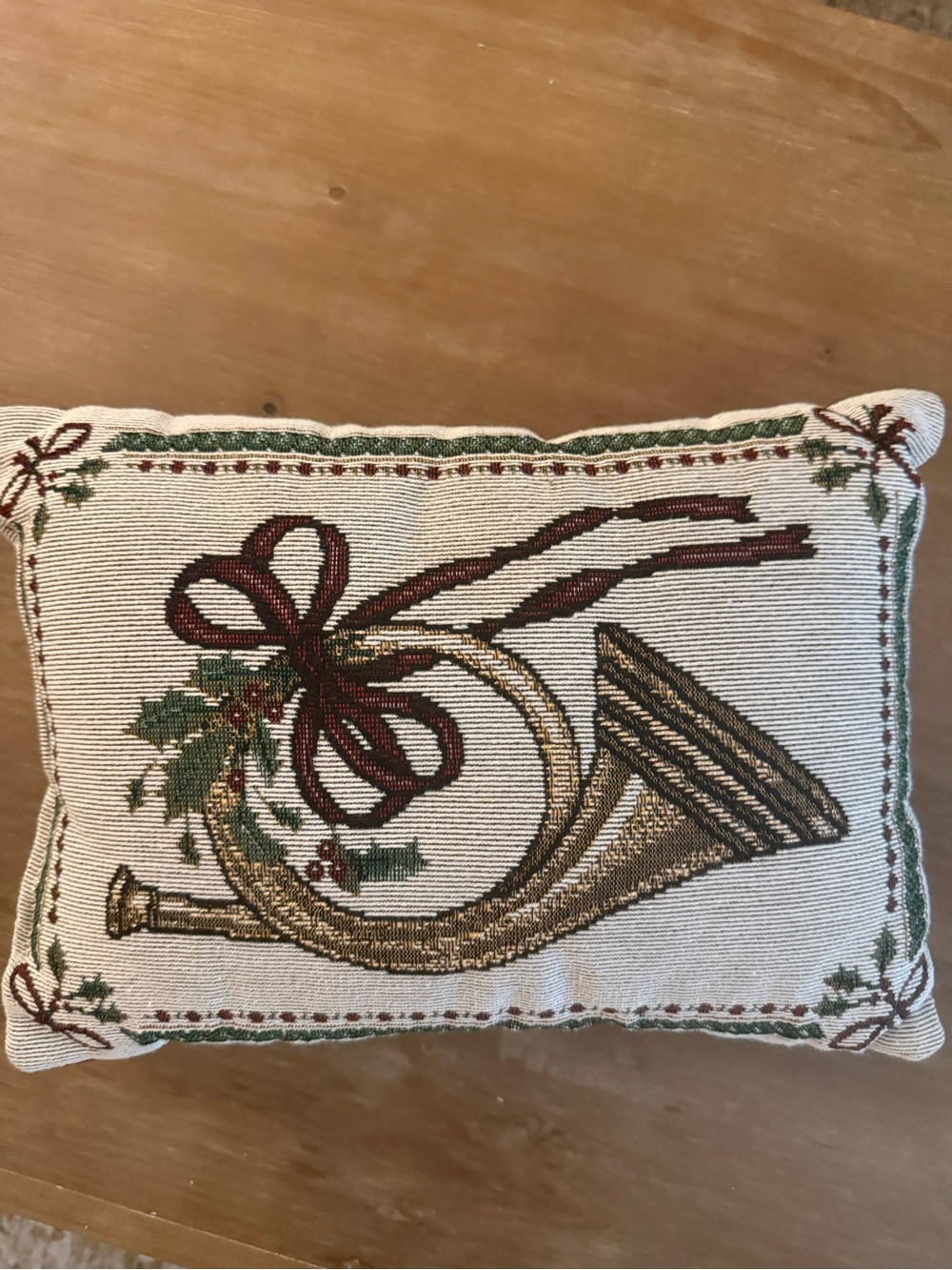 Vintage Christmas pillow